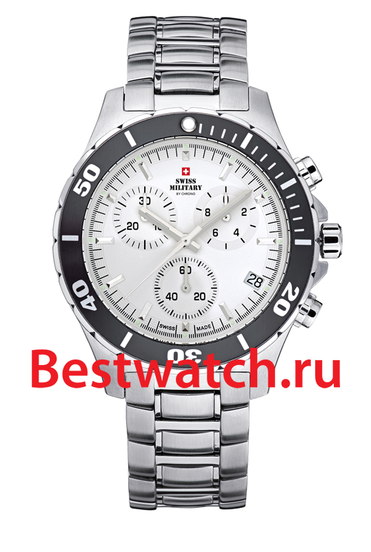 Часы Swiss Military Кварцевые хронографы SM34036.02